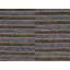 Striped Area Rug in Black/Blue