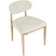 Chaise de salle à manger rembourrée Madalene Eligah Performance-834709444-834709496