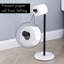 Porte-papier hygiénique avec base en marbre moderne, porte-papier hygiénique sur pied pour salle de bain-72622642