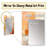 Glam Orange Beige Collage II - Fashion Mirror, Glam Unique Wall Mirror, Printed Metal Art-487276077