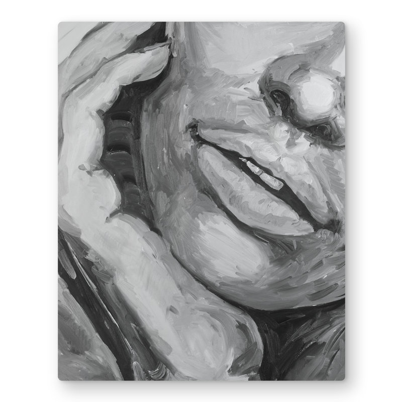 Monochrome  Metal Print for Home Decor