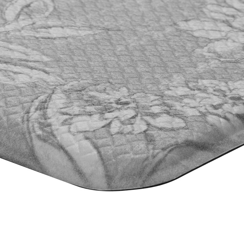 Laura Ashley Blue PVC Anti-Fatigue Comfort Mat 60" x 17.5"