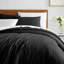 Microfibre 200 TC Plain Reversible Plain Weave Modern & Contemporary Duvet Cover Set-1789694240-1789694301