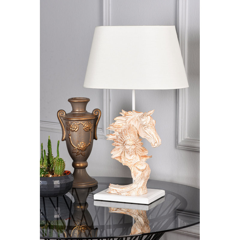 Lampe de table en métal Adrain