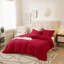 Ultra Soft 3-Piece Dyed Duvet Cover Set With Pillowcases-115637593-115637584