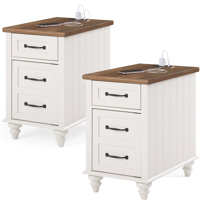 Soloperto Wood Nightstand