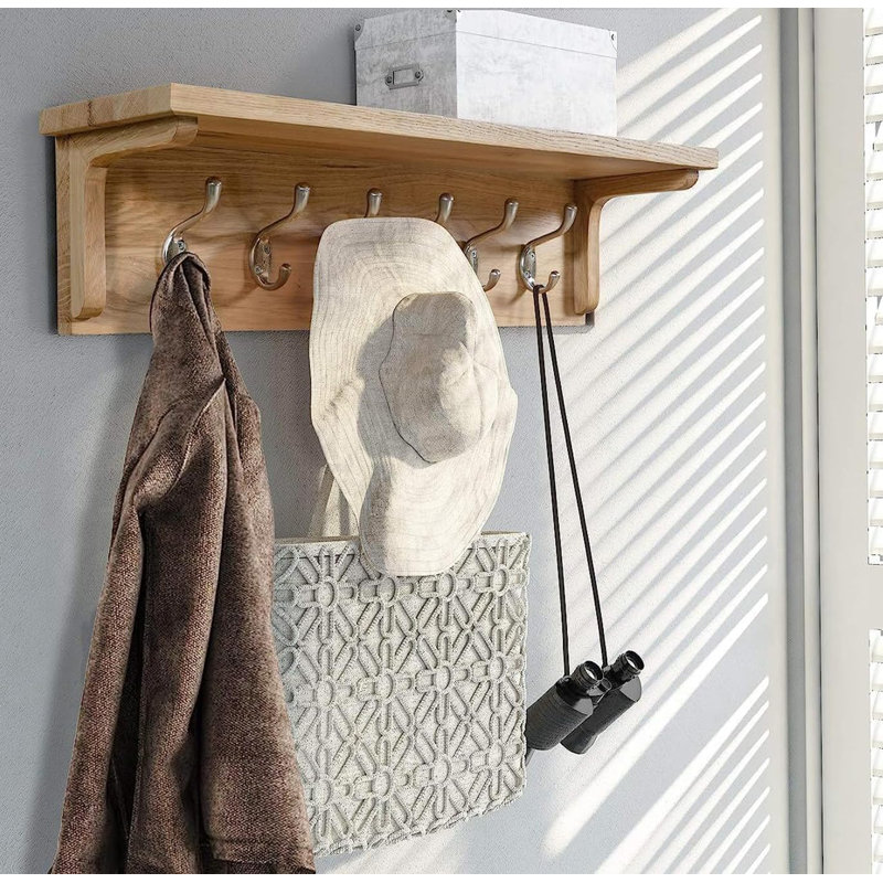 Adita Wall 6 - Hook Wall Mounted Coat Rack