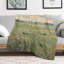 Jeté en flanelle Pastel Landscape Luxury-134403597