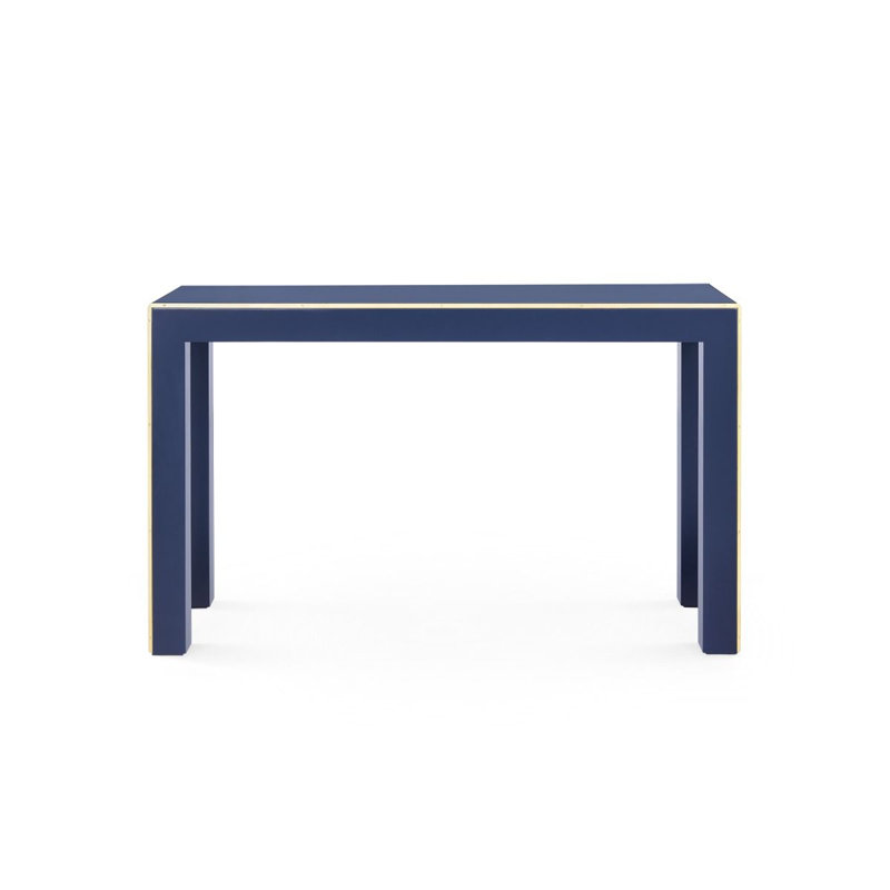 Melissa 52.25'' W Console Table, Midnight Blue