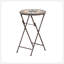 Table de bout en argent