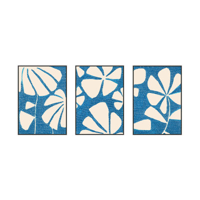 Ceramic Blue 3-6 3-Piece Print Set