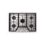 30" Natural Gas Cooktop with 5 Burners