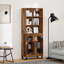  Highboard Old Wood 69.5 X 34 X 180 Cm Engineered Wood-1140256657