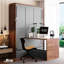Lit escamotable avec bureau escamotable Murphy-118874456