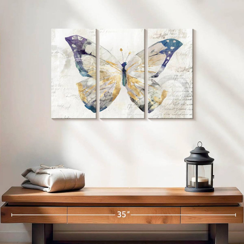 Butterfly Effect I, 14" H x 23" W