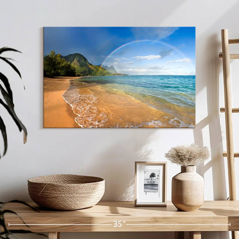 Gillard Tunnels Beach Rainbow, H 16 po x l 24 po