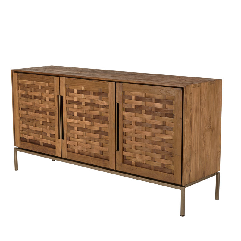 Ksenia 151cm Solid Wood Sideboard
