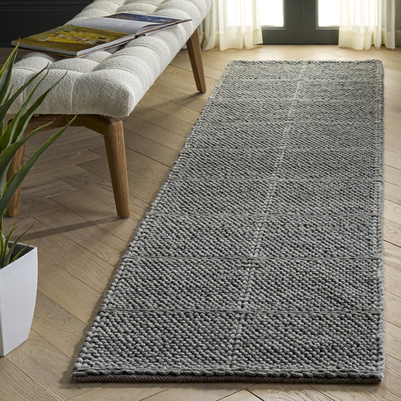 Tapis d'intérieur tissé à la main Natura, Tapis de couloir 2 pi 3 po x 9 pi 0 po