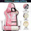 Fauteuil de jeu à bascule ergonomique avec massage Hoffree-113470373