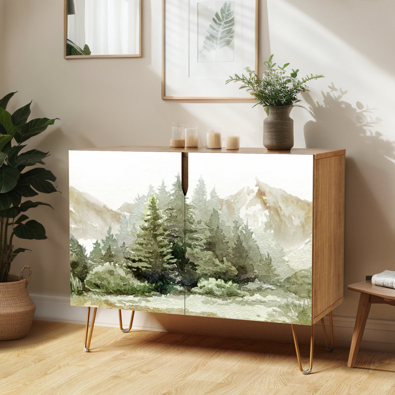 35'' Sideboard, Pine Tree Green