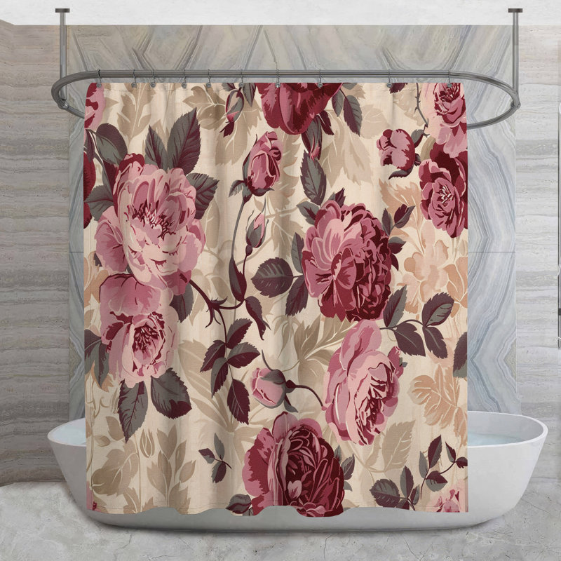 Saturna Shower Curtain, 73"H x 70"W