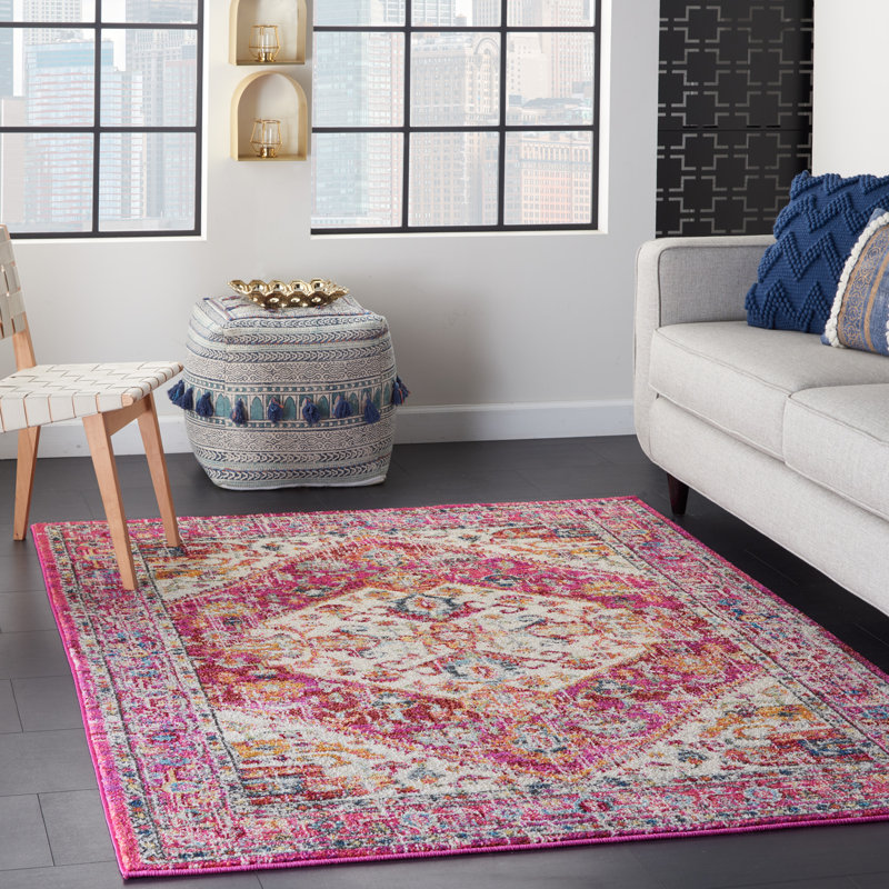 Oriental Area Rug, Rectangle 160 x 221cm