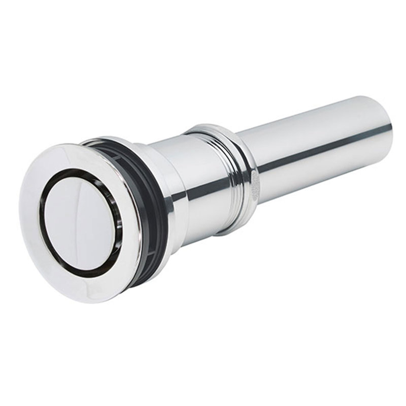 Descanso 8" Widespread Lavatory Faucet with Cross Handle and Completely Finished ZeroDrain, Satin Nickel