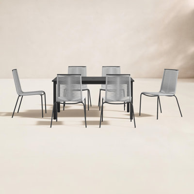 60" Patio Dining Set