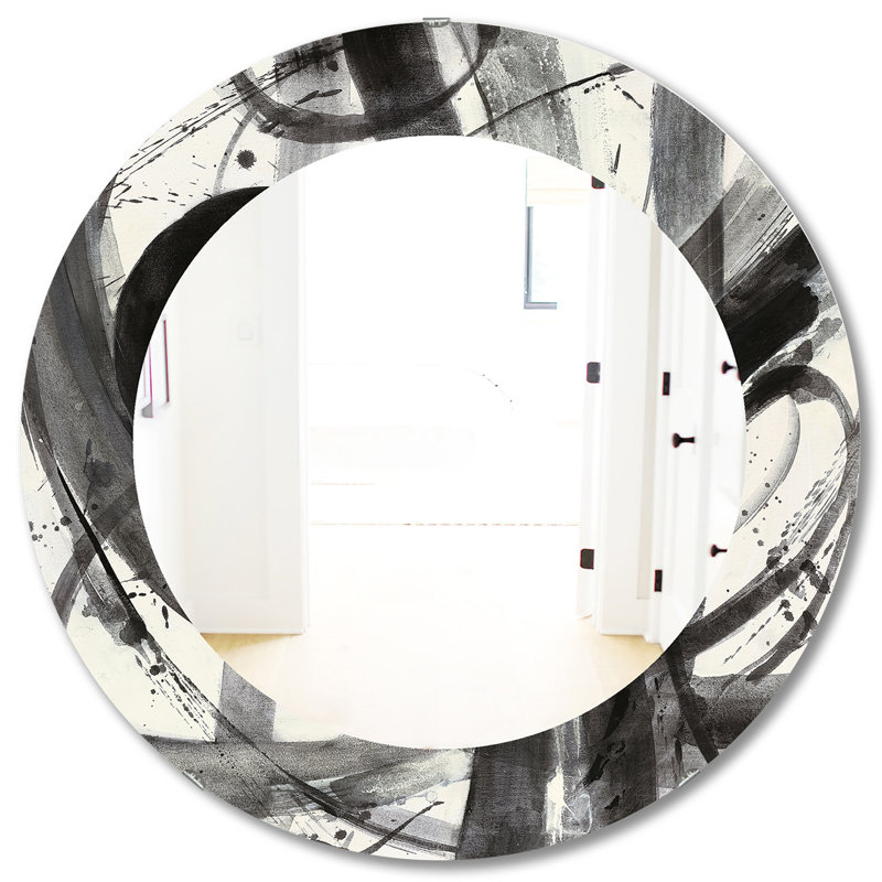 Miroir mural Minimalistic Roller III, H 31,5 po x l po