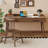Walnut Rectangular Solid Wood Writing desk with drawers desk-1670126151