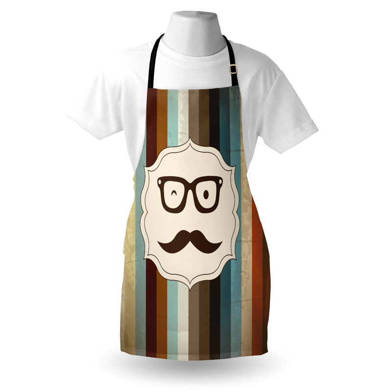 No Pattern Bib Apron