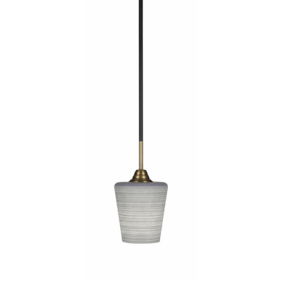 Ahern Stem Hung Pendant With 6" Glass
