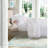 Cooling Queen Cotton Blend Sheets & Pillowcases, Modern White for Home