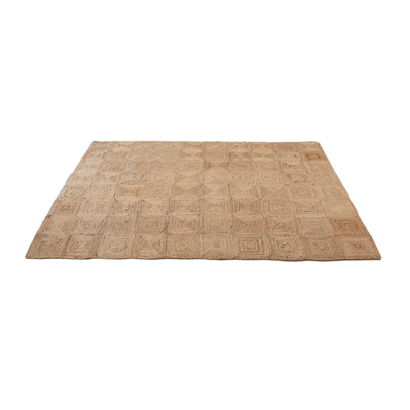 Boxed In Hand Knotted Rug, Rectangle 10' x 14'