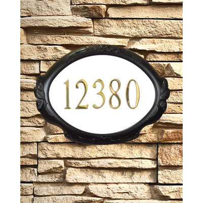 Schermerhorn Oval Wall Plaque
