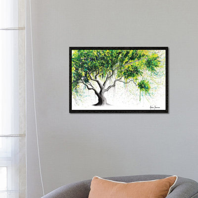 Funky Fig Tree 1 Piece Wall Art on Canvas