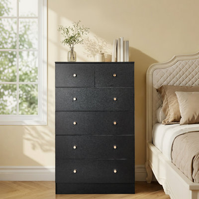 Armoire de rangement à 6 tiroirs en bois robuste