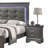 Modern Grey Transitional Wooden Nightstand Bedside Table 2X Drawers Bedroom Furniture