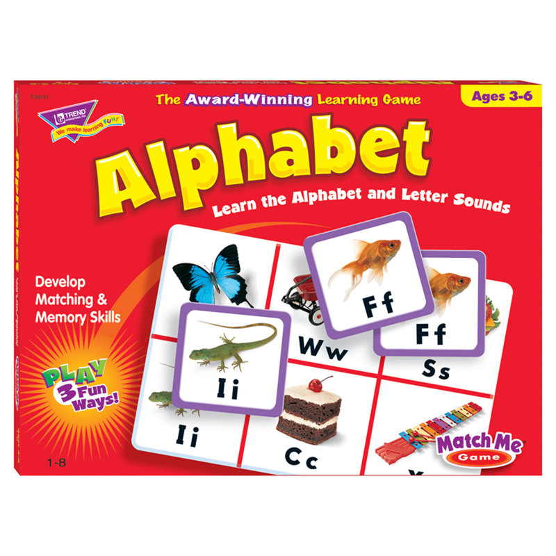 Jeu Trend Alphabet Match Me