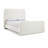 Fira Daliah Linen Textured Fabric Upholstered Bed-2026383484-2026383482