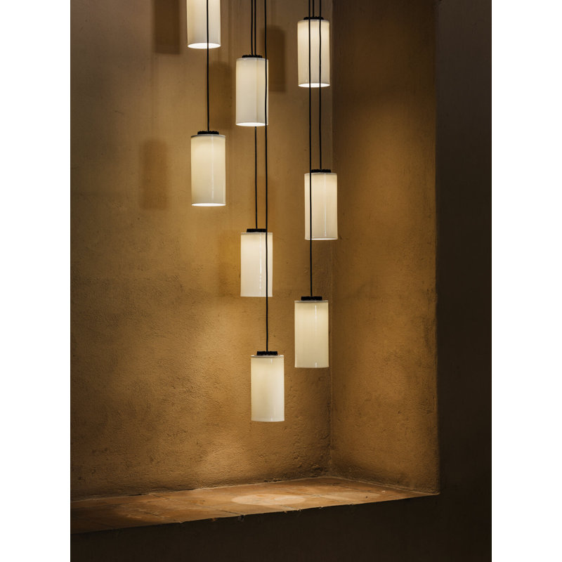 Cirio Cascada 12, 83 W, 323.7" H x 17" W x 17" D, 9 Lights
