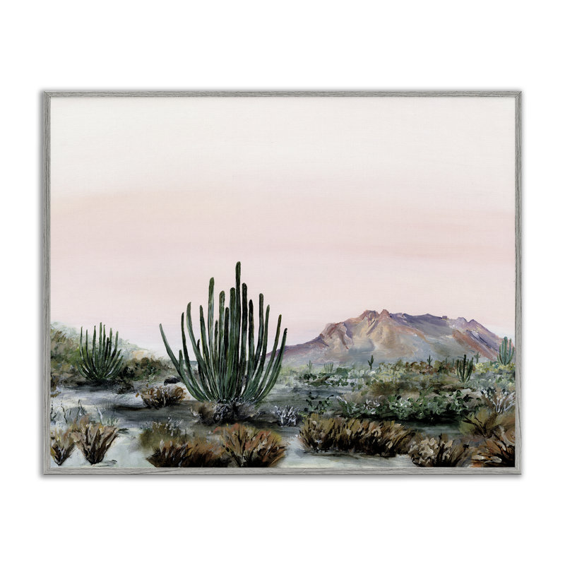 «Tranquil Desert Atmosphere», estampe numérique, conception de Georgie Harrison, H 24 po x l 30 po