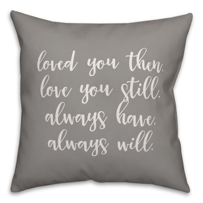  Coussin Love Love Gives Up