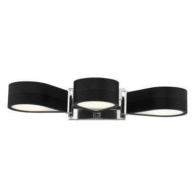 Steel LED Flush Mounted Sconce