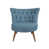 Saxe Blue Polyester selected