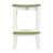 Blanc / vert palmier