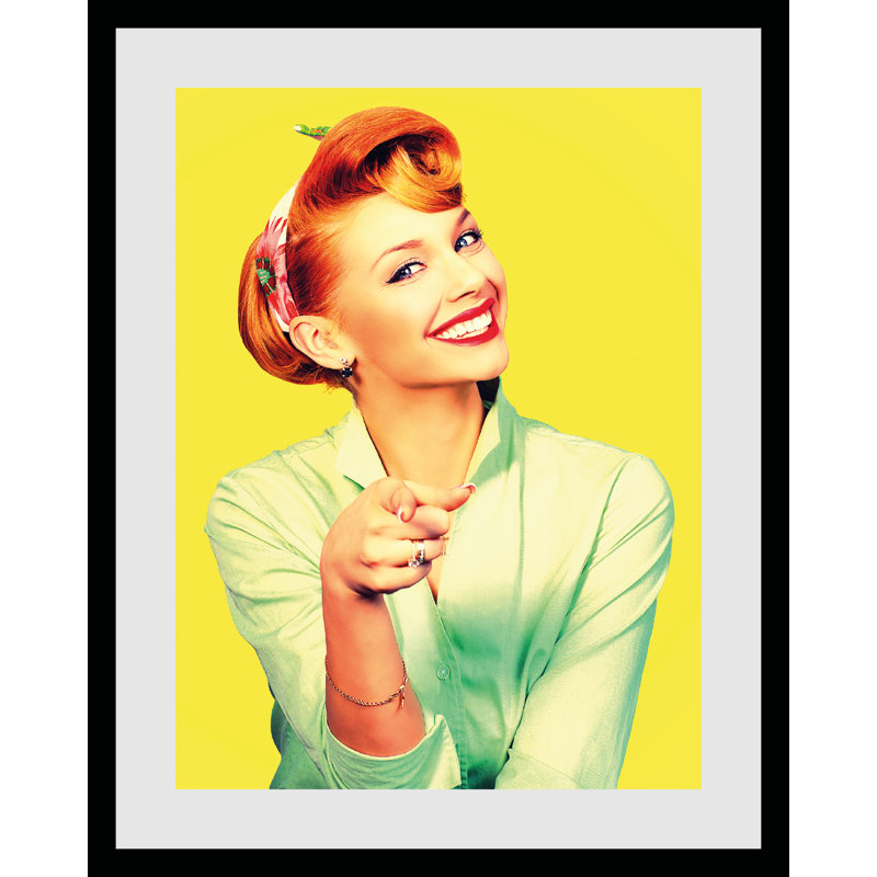 Woman - Single Picture Frame Print