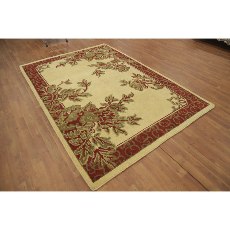 Tapis floral indien 6 x 8