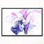 « color fumée purple », reproduction d’impression sur toile tendue encadrée-26666777