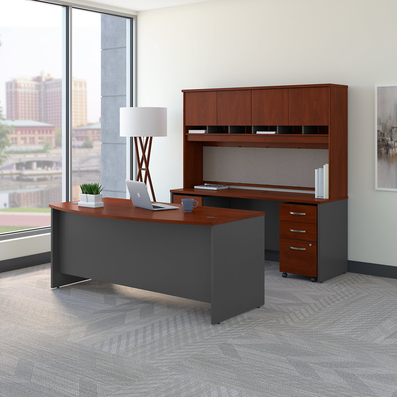 Bureau de direction Ringlet Series C, Cerisier Hansen / gris graphite